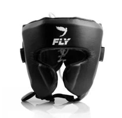Fly Knight X Headguard -Boxing Equip Shop black headguard