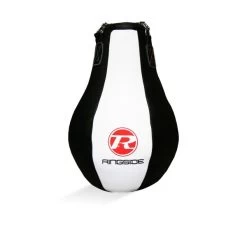 Ringside Buffalo Leather Maize Punchbag -Boxing Equip Shop black white maize bg