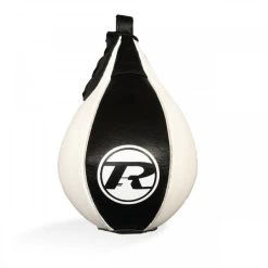 Ringside Synthetic Leather Speedball 5 Ringside Synthetic Leather Speedball -Boxing Equip Shop black white speed ball back 3