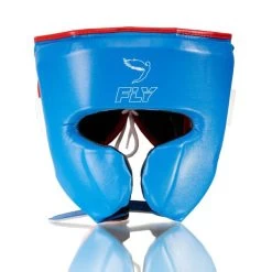Fly Knight X Headguard -Boxing Equip Shop cheek headguard blue 1
