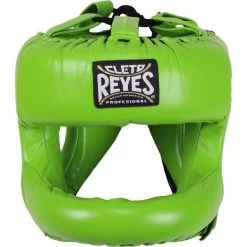 Cleto Reyes Rounded Nylon Bar Headguard -Boxing Equip Shop cle 1017 citrusgreen 01 945dd791 4339 40e3 9d10 8049b9e14d86 1 2