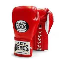 Cleto Reyes 'Safetec' Pro Fight Boxing Glove 7 Cleto Reyes 'Safetec' Pro Fight Boxing Glove -Boxing Equip Shop cleto safe tec red