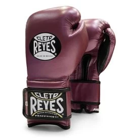 Cleto Reyes Velcro Sparring Boxing Gloves -Boxing Equip Shop cleto velcro purple