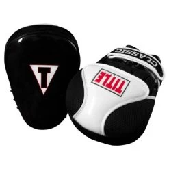 TITLE Classic Pro-Style Trainer's Mitts -Boxing Equip Shop cpstm 4