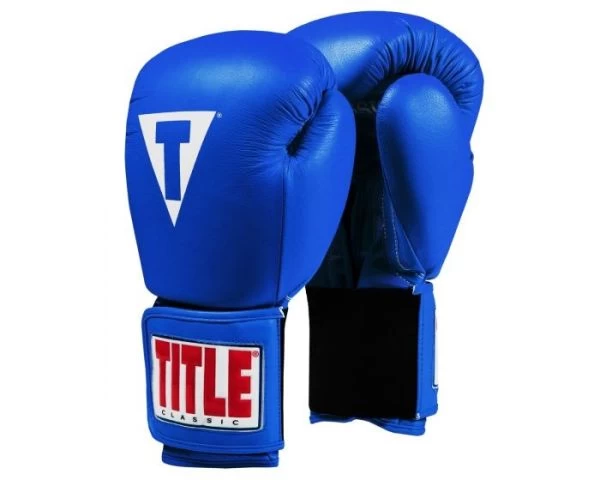 TITLE Classic Leather Training Gloves 2.0 - Velcro 1 TITLE Classic Leather Training Gloves 2.0 - Velcro