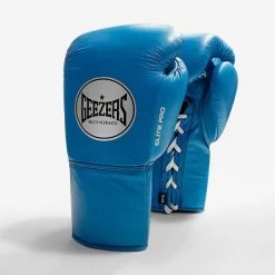 Geezers Elite Pro Training/Sparring Gloves 2.0 - Lace 15 Geezers Elite Pro Training/Sparring Gloves 2.0 - Lace -Boxing Equip Shop elite pro lace aqua blue