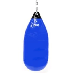 Everlast Hydrostrike Heavy Water Bag - 150 LBS -Boxing Equip Shop everlast hydro strike bag 150 blue geezers boxing 2