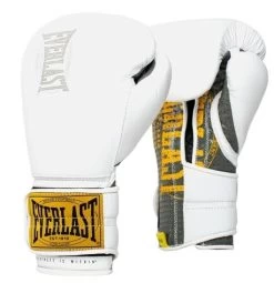 Everlast 1910 Classic Sparring Boxing Gloves - Velcro -Boxing Equip Shop everlast 1910 classic sparring boxing gloves velcro white