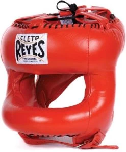 Cleto Reyes Rounded Nylon Bar Headguard -Boxing Equip Shop file 64 3 1 2