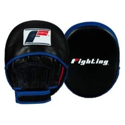 Fighting Freedom Leather Focus Mitts 6 Fighting Freedom Leather Focus Mitts -Boxing Equip Shop flfm2 bk 1 1 1
