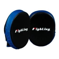 Fighting Freedom Leather Focus Mitts 7 Fighting Freedom Leather Focus Mitts -Boxing Equip Shop flfm2 bk 3 1 1
