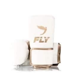 Boxing Equip Shop -Boxing Equip Shop fly bag mitt white gold