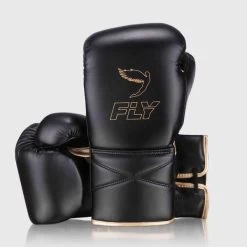 Fly Superlace X Boxing Gloves 15 Fly Superlace X Boxing Gloves -Boxing Equip Shop fly104 black gold a 5