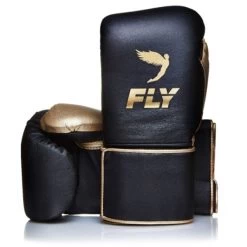 Fly Superloop Training Boxing Gloves 7 Fly Superloop Training Boxing Gloves -Boxing Equip Shop fly velcro black gold 3