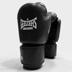 Geezers Olympiad Sparring Boxing Gloves -Boxing Equip Shop g120 black a