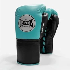 Geezers Elite Pro Training/Sparring Gloves 2.0 - Lace 25 Geezers Elite Pro Training/Sparring Gloves 2.0 - Lace -Boxing Equip Shop g157mintblack