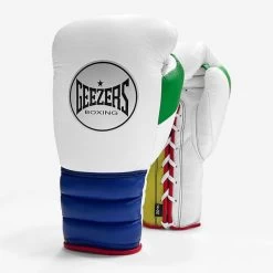 Geezers Halo Training/Sparring Boxing Gloves - Lace -Boxing Equip Shop g161multi 3