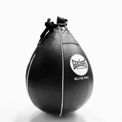 Geezers Elite Pro Leather Speedball -Boxing Equip Shop g3043 black