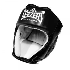 Geezers Amstar Boxing Headguard -Boxing Equip Shop geezers amstar headguard black 2
