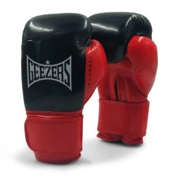 New Release -Boxing Equip Shop geezers fight tech boxing gloves black red 2