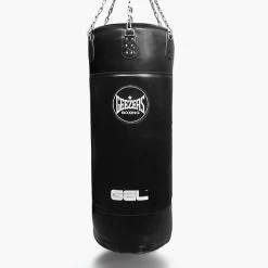 Geezers Elite Pro Gel Super Heavy Punchbag - 115KG -Boxing Equip Shop gep3002 black