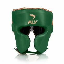 Fly Knight X Headguard -Boxing Equip Shop green gold headguard final