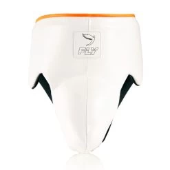 Fly Wraith X Groinguard -Boxing Equip Shop groinguard white orange 1