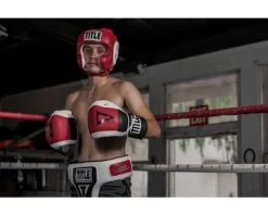 TITLE Gel World Training Headgear -Boxing Equip Shop gtthg rd 3