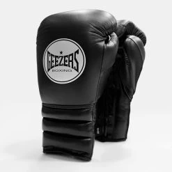 Geezers Halo Training/Sparring Boxing Gloves - Lace -Boxing Equip Shop halo live images lace black