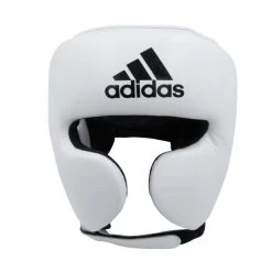 Adidas AdiStar Pro Headguard -Boxing Equip Shop head guard white