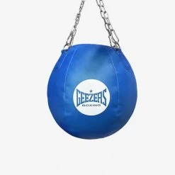 Geezers Elite Pro Leather Headshot Wrecking Ball 5 Geezers Elite Pro Leather Headshot Wrecking Ball -Boxing Equip Shop headshot wrecking blue