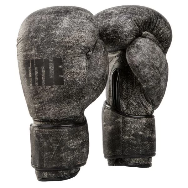 TITLE Distressed Glory Training Gloves - Grey 1 TITLE Distressed Glory Training Gloves - Grey