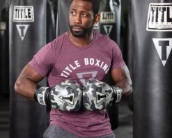 TITLE Boxing Infused Foam Camo Bag Gloves -Boxing Equip Shop ifcbg arcticcamo