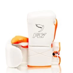 Fly Superlace X Boxing Gloves 22 Fly Superlace X Boxing Gloves -Boxing Equip Shop lace white orange 1