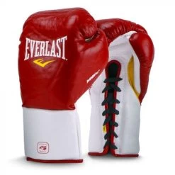 Everlast MX Professional Fight Boxing Gloves -Boxing Equip Shop mx red