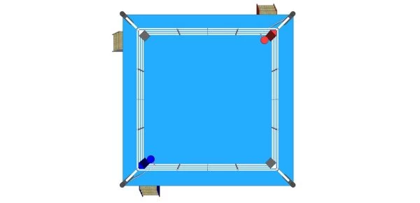 Geezers IBA Spec Tournament Boxing Ring 2 Geezers IBA Spec Tournament Boxing Ring - Image 2