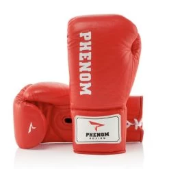 Phenom Boxing Elite RSF-210 Professional Fight Gloves -Boxing Equip Shop phenom boxing elite rsf 210 professional fight gloves red 1