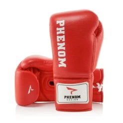 Phenom Boxing Elite XDF-210 Professional Fight Gloves -Boxing Equip Shop phenom boxing elite xdf 210 professional fight gloves red 1