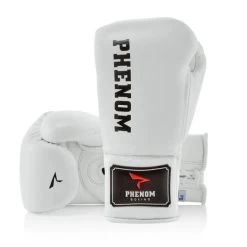 Phenom Boxing Elite XDF-210 Professional Fight Gloves -Boxing Equip Shop phenom boxing elite xdf 210 professional fight gloves white 1