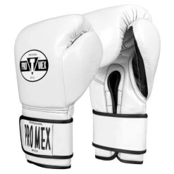 Pro Mex Pro Boxing Gloves V3.0 - Hook & Loop -Boxing Equip Shop pmtge3 wh 1 4