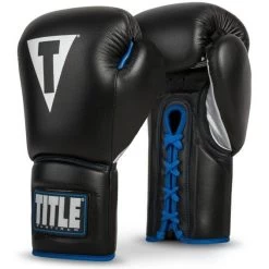 TITLE Platinum Perilous Lace Sparring Gloves