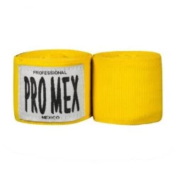 Pro Mex Official Mexican Style 140" Hand Wraps 2.0 -Boxing Equip Shop promex 140 wraps yellow 1
