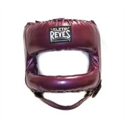 Cleto Reyes Rounded Nylon Bar Headguard -Boxing Equip Shop purplemetrounded 1 2