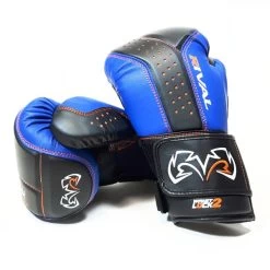 Rival RB10 Intelli-Shock Bag Boxing Gloves -Boxing Equip Shop rb10 2 blue geezers boxing 2
