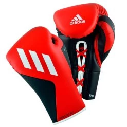 Adidas TILT 350 Pro Boxing Gloves - Lace 11 Adidas TILT 350 Pro Boxing Gloves - Lace -Boxing Equip Shop red black lace 1