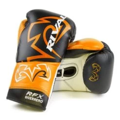 Rival RFX Guerrero Fight Boxing Gloves - SF -Boxing Equip Shop rfx guerrero 2013 black orange white 1 1 2 4 1 1 1