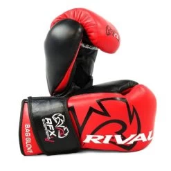 Rival RFX Guerrero Bag Boxing Glove With Velcro Strap - HDE -Boxing Equip Shop rfxgv hdef red black 2