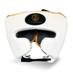 Ringside Pro Fitness Headguard -Boxing Equip Shop ringside pro fitness head guard white 2