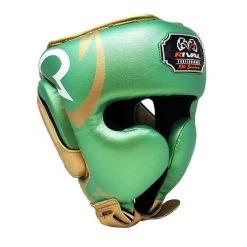 Rival RHG100 Boxing Headguard -Boxing Equip Shop rival rhg100 green gold