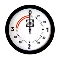 Geezers Gym Round Clock